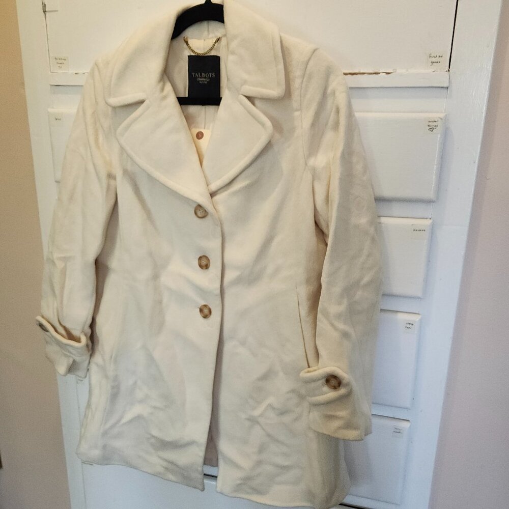 Talbots Wool Coat - 8P - Picture 3 of 5
